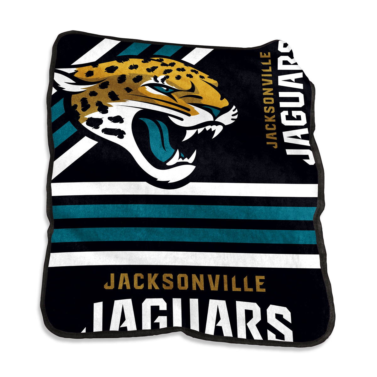 Fanz-Jacksonville Jaguars-Jaguars-Raschel-Throw-Blanket