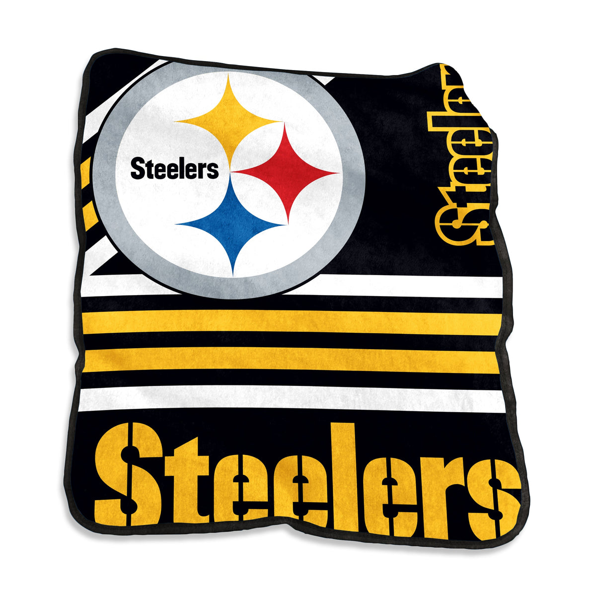Fanz-Pittsburgh Steelers-Steelers-Raschel-Throw-Blanket