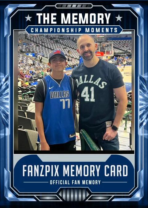 Father/Son Game Day Together