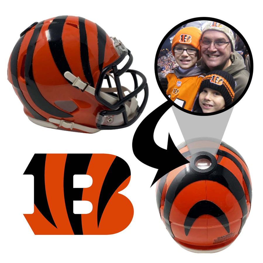Cincinnati Bengals NFL Mini Helmet - Picture Inside