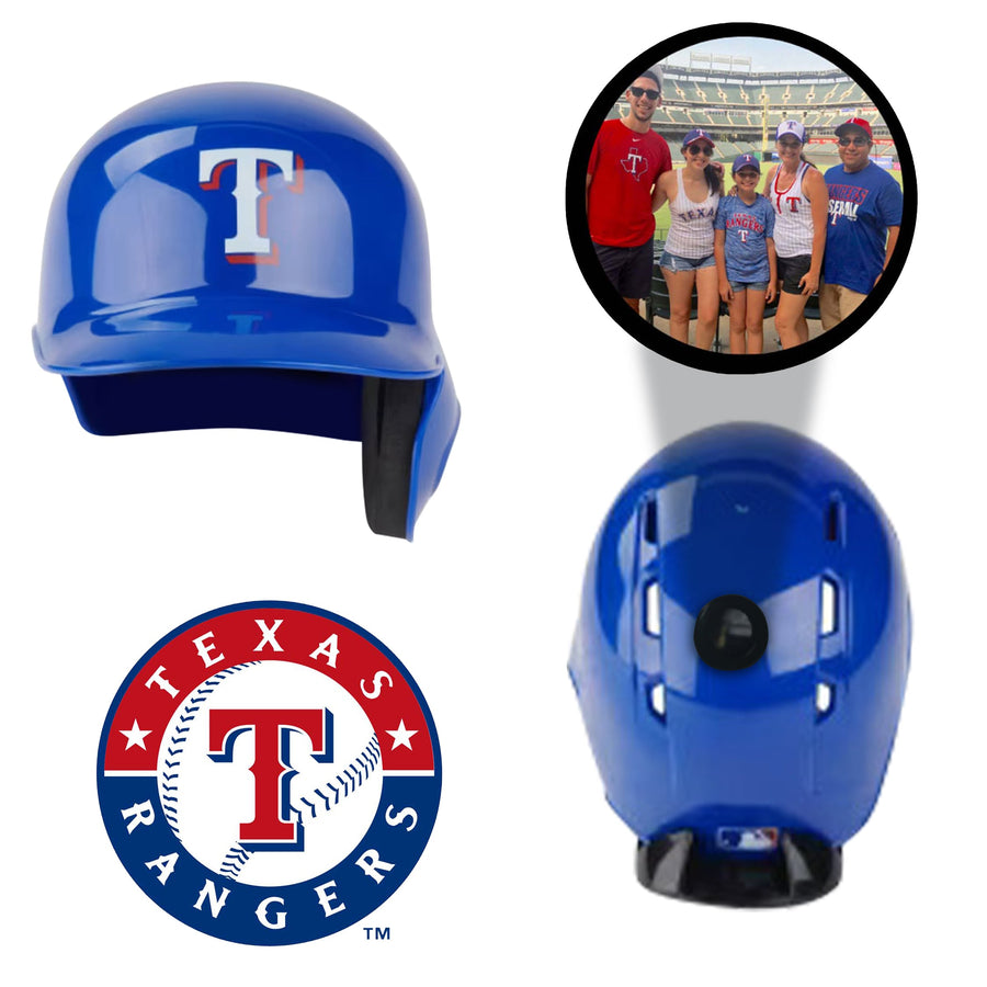 Texas Rangers MLB Collectible Mini Batting Helmet