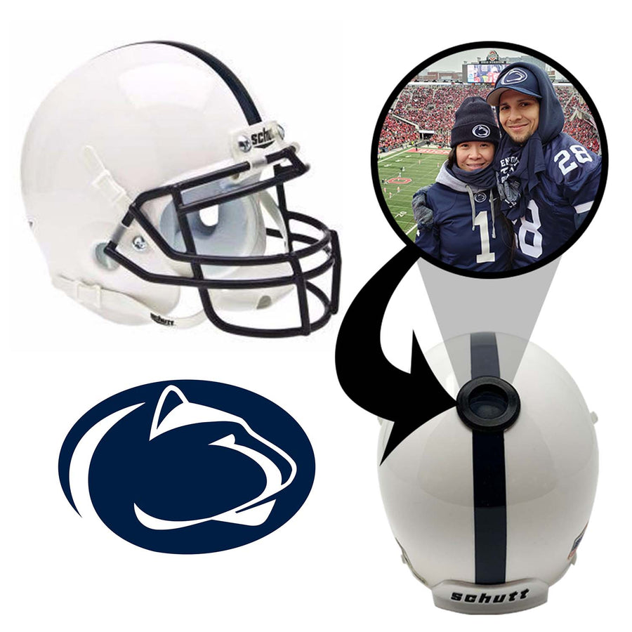 Penn State Nittany Lions College Football Collectible Mini Helmet - Picture Inside - FanzPix