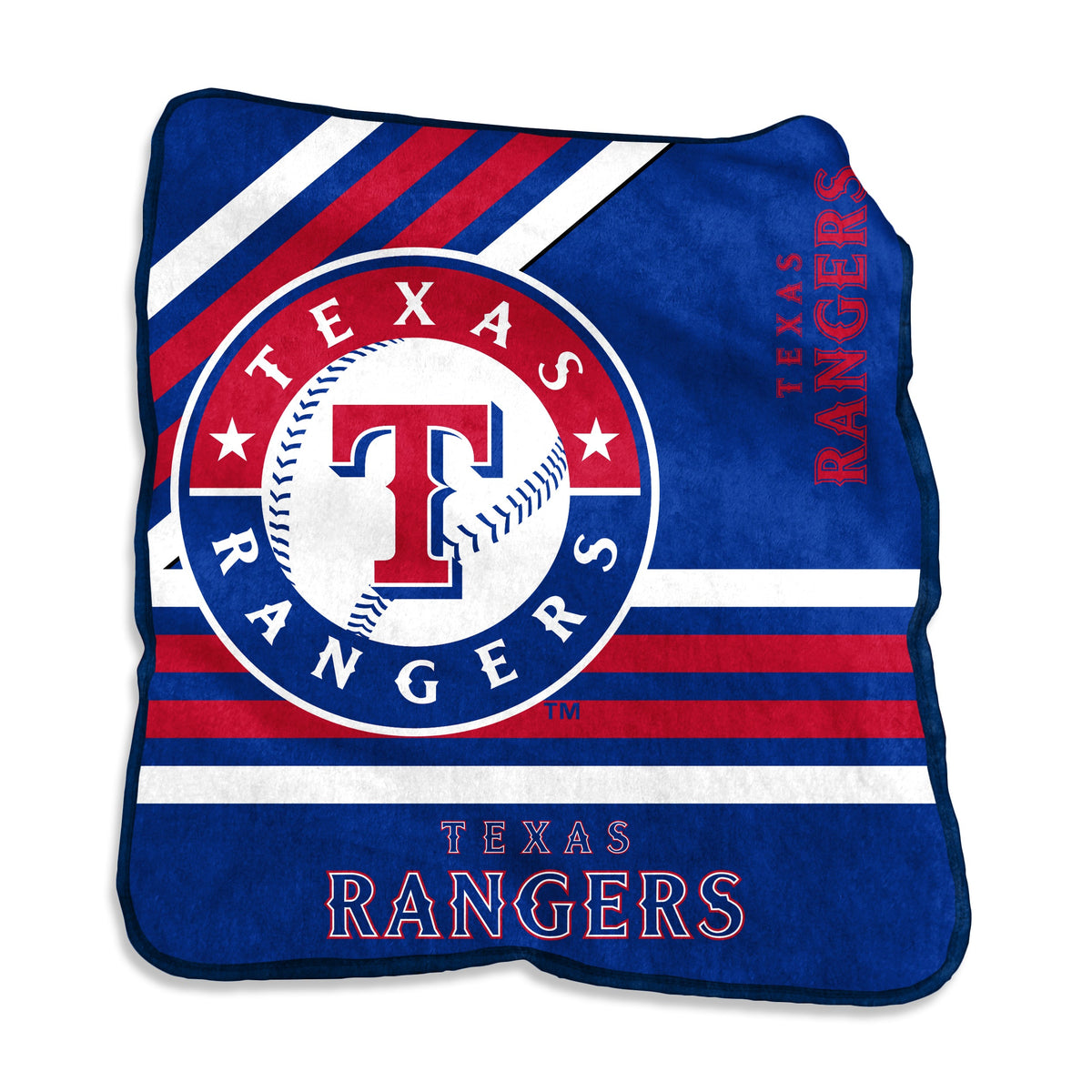 Fanz-Texas Rangers-Rangers-Raschel-Throw-Blanket