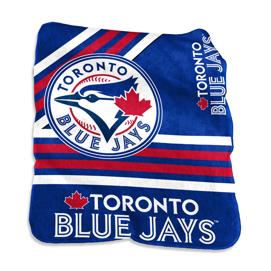 Fanz-Toronto Blue Jays-Blue Jays-Raschel-Throw-Blanket