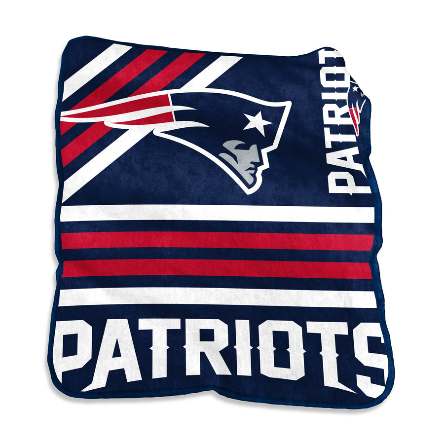 Fanz-New England Patriots-Patriots-Raschel-Throw-Blanket