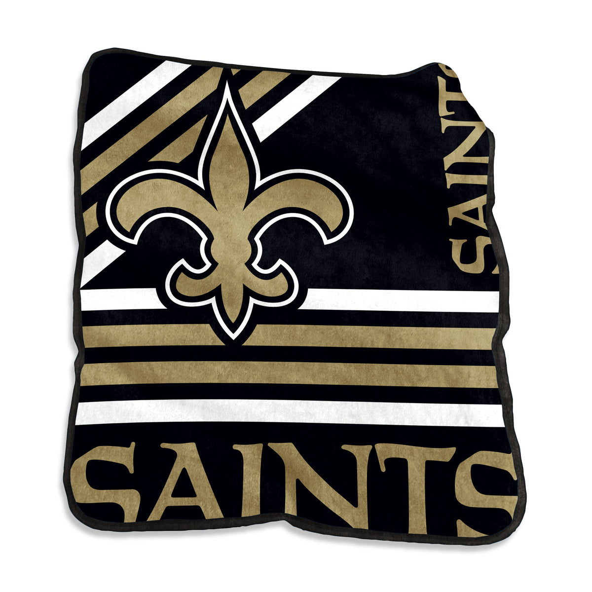 Fanz-New Orleans Saints-Saints-Raschel-Throw-Blanket