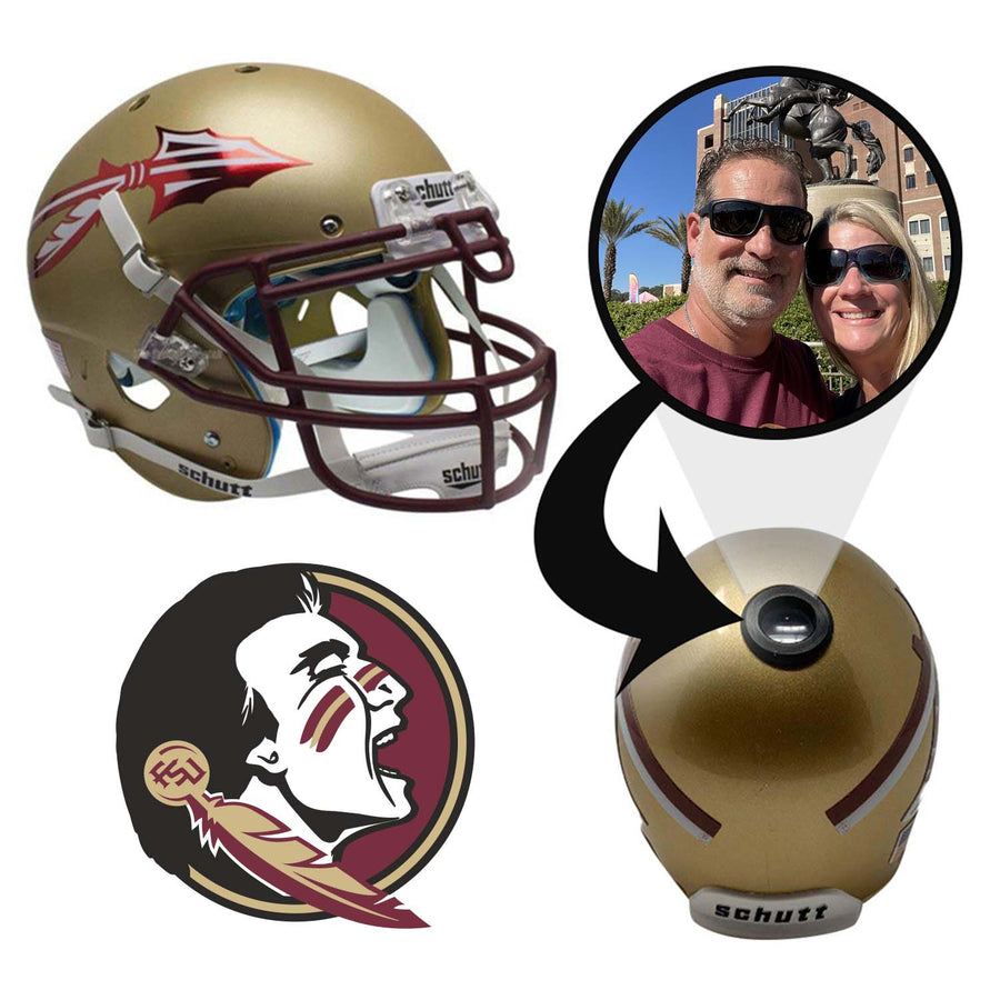 Florida State Seminoles College Football Collectible Mini Helmet - Picture Inside - FanzPix