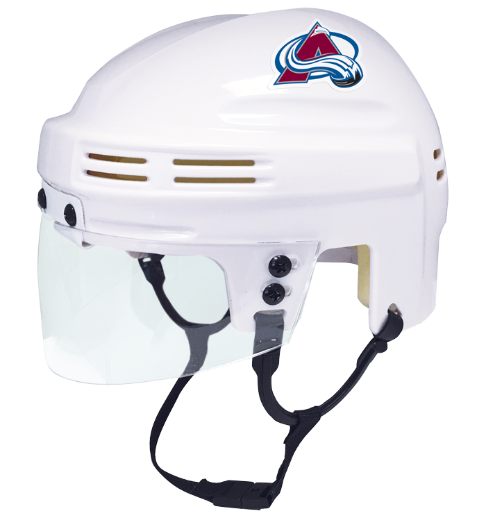Colorado Avalanche - NHL Collectible Mini Helmet - Picture Inside - FanzPix