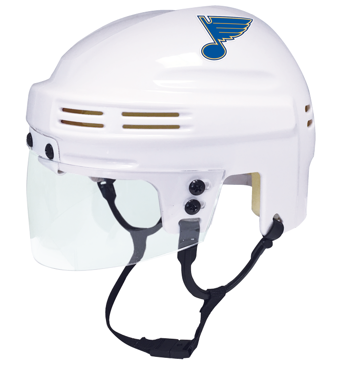 St. Louis Blues - NHL Collectible Mini Helmet - Picture Inside - FanzPix