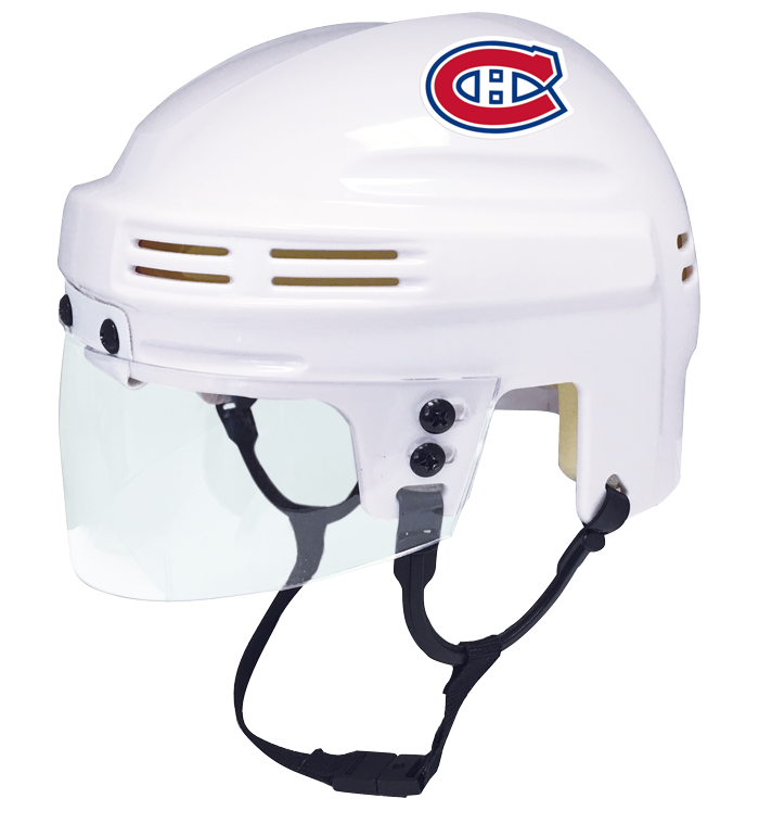 Montreal Canadiens - NHL Collectible Mini Helmet - Picture Inside - FanzPix