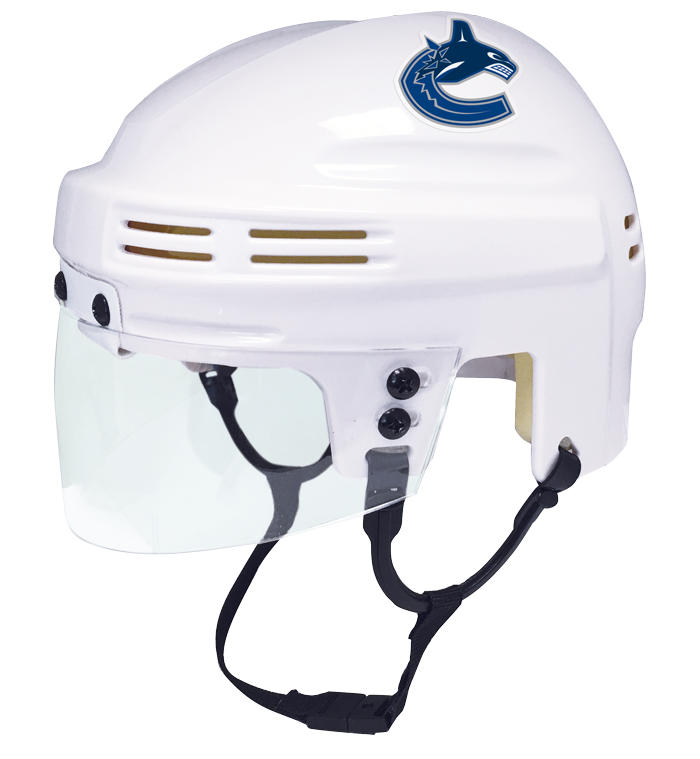 Vancouver Canucks - NHL Collectible Mini Helmet - Picture Inside - FanzPix