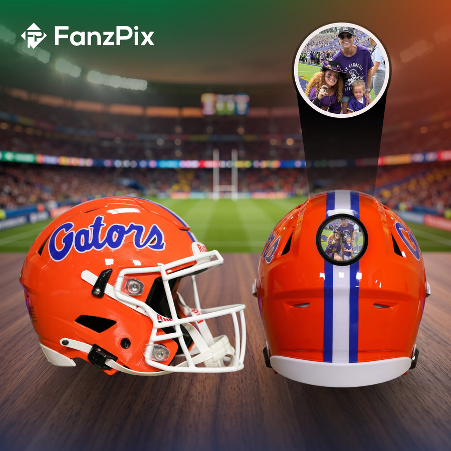 Florida Gators College Football Collectible Mini Helmet - Picture Inside - FanzPix