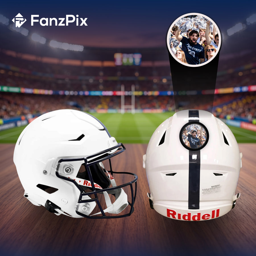Penn State Nittany Lions College Football Collectible Mini Helmet - Picture Inside - FanzPix