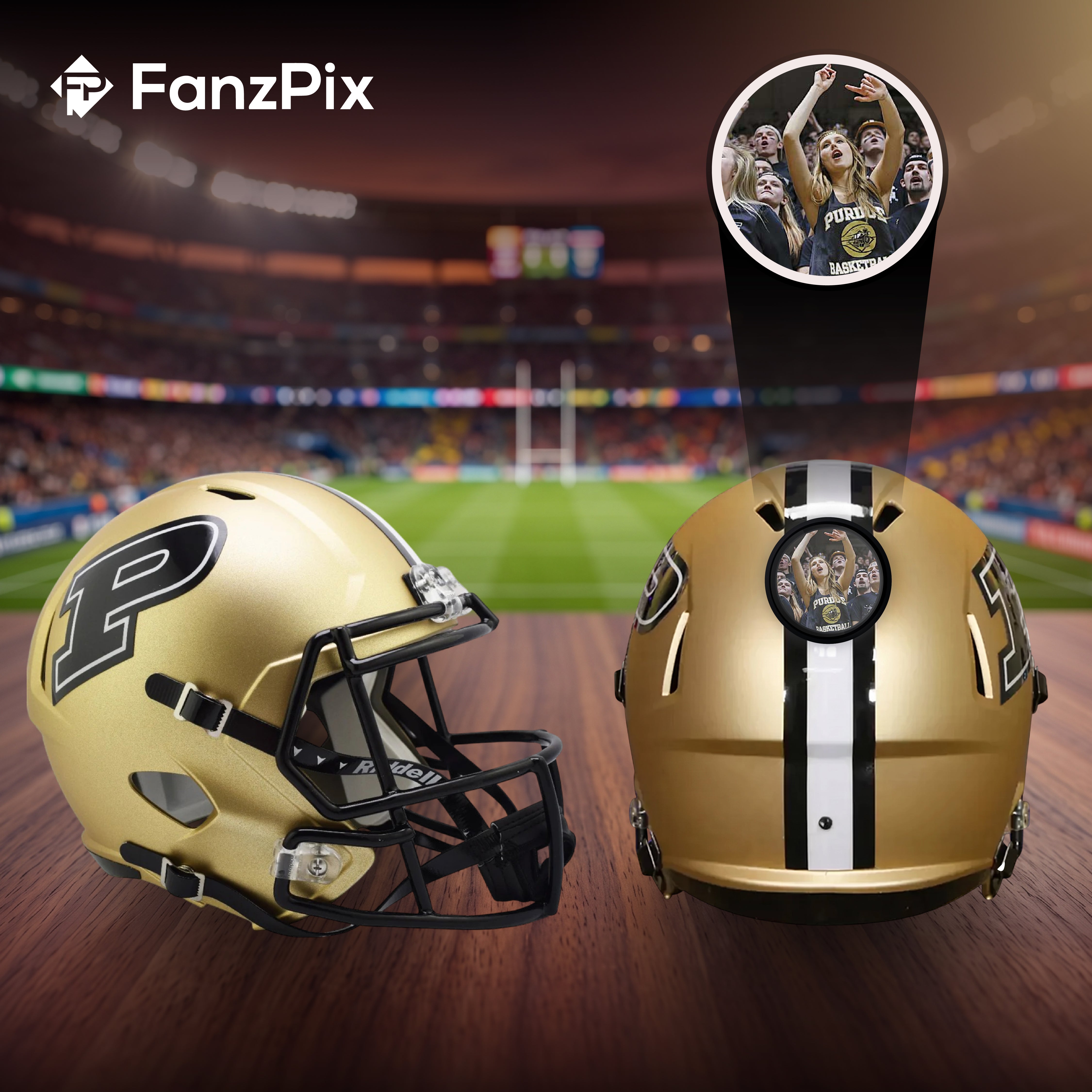 Purdue Boilermakers College Football Collectible Mini Helmet | Picture ...