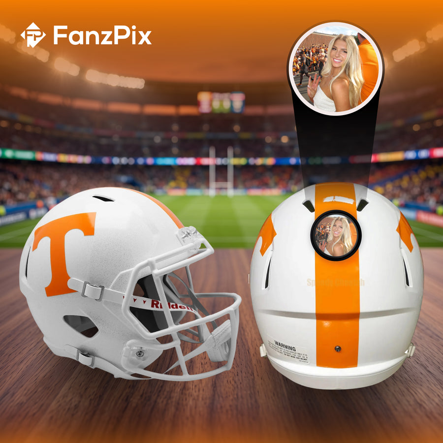 Tennessee Volunteers College Football Collectible Mini Helmet - Picture Inside - FanzPix