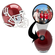 Indiana Hoosiers College Football Collectible Schutt Mini Helmet - Picture Inside - FANZ Collectibles - Fanz Collectibles