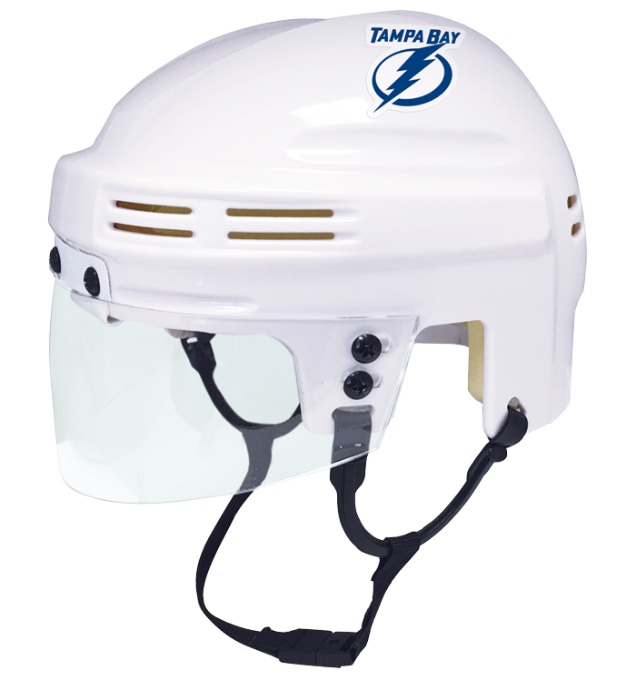 Tampa Bay Lightning - NHL Collectible Mini Helmet - Picture Inside - FanzPix
