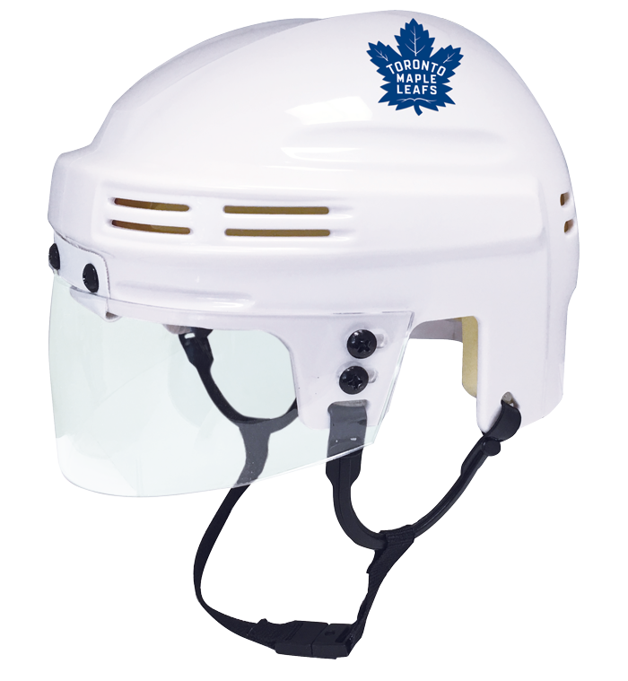 Toronto Maple Leafs - NHL Collectible Mini Helmet - Picture Inside - FanzPix