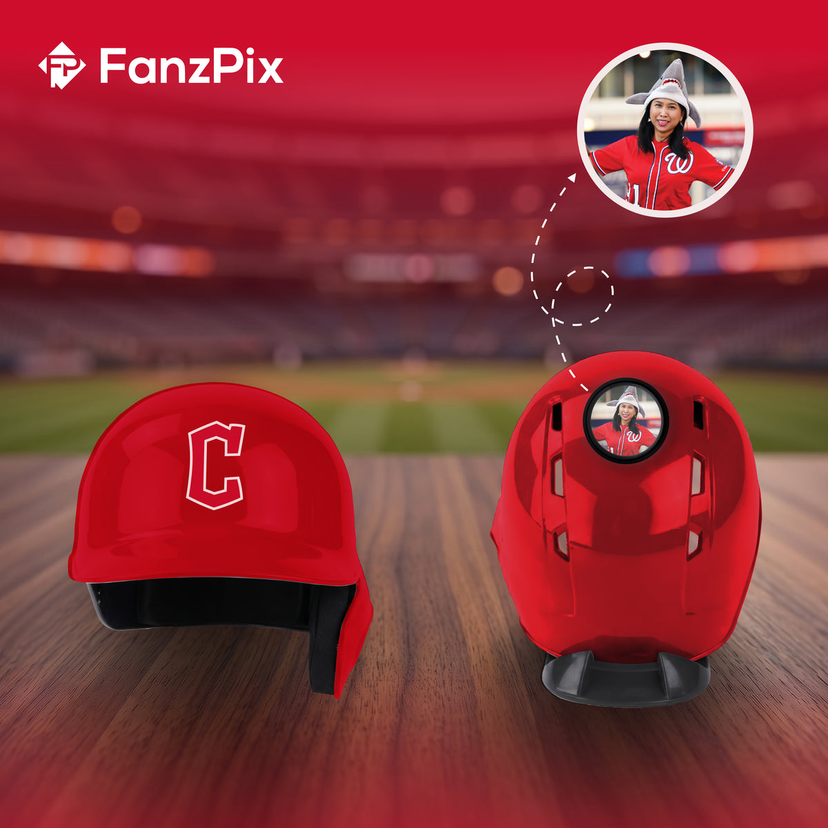 Cleveland Guardians MLB Collectible Mini Batting Helmet