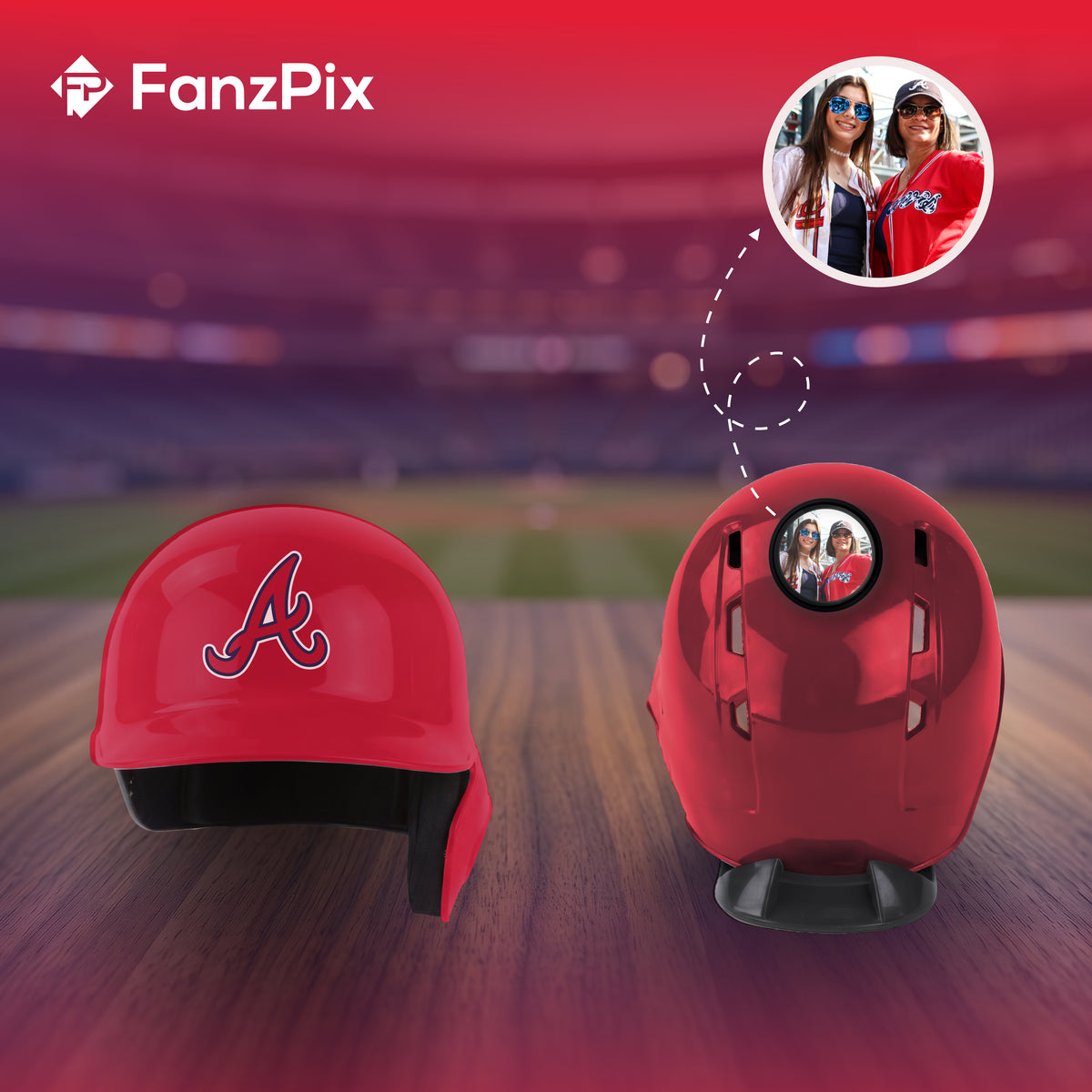 Atlanta Braves MLB Mini Batting Helmet