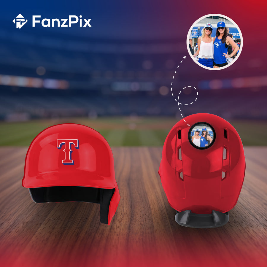 Texas Rangers MLB Collectible Mini Batting Helmet