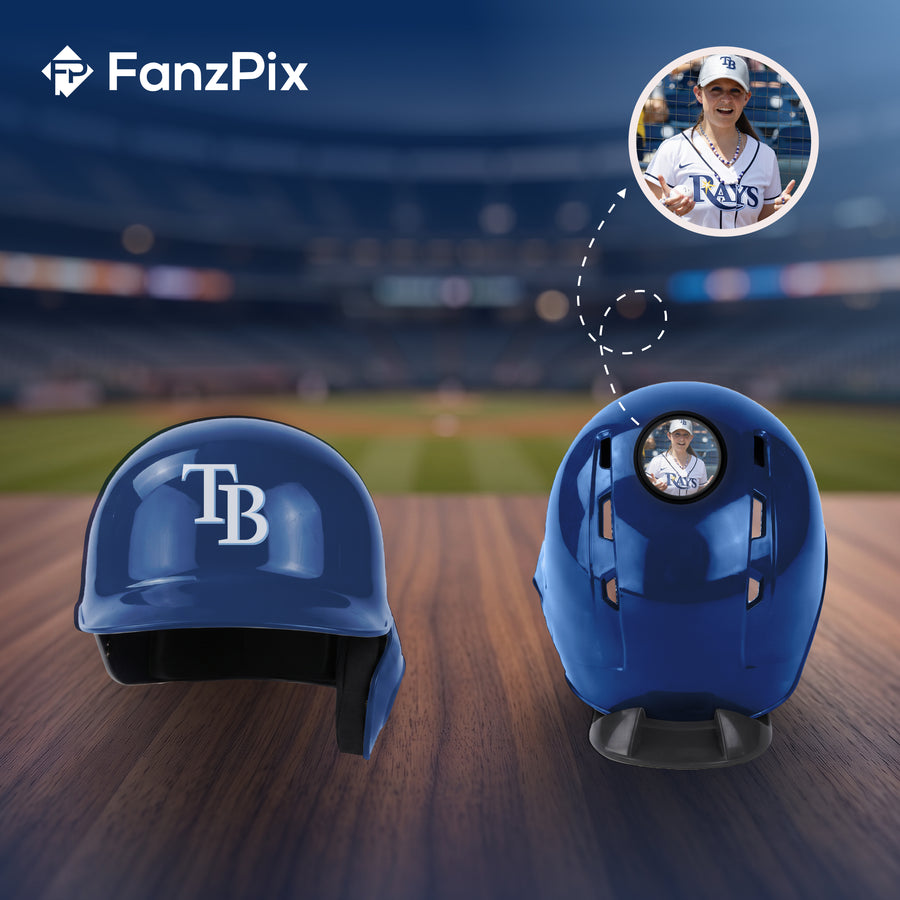 Tampa Bay Devil Rays MLB Collectible Mini Batting Helmet