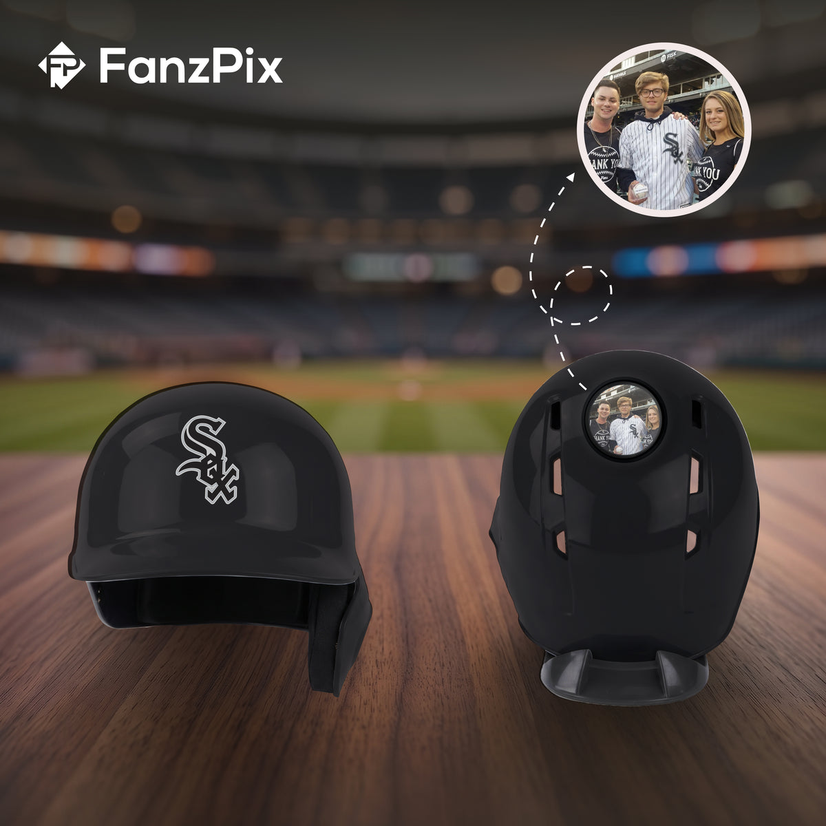 Chicago White Sox MLB Collectible Mini Batting Helmet