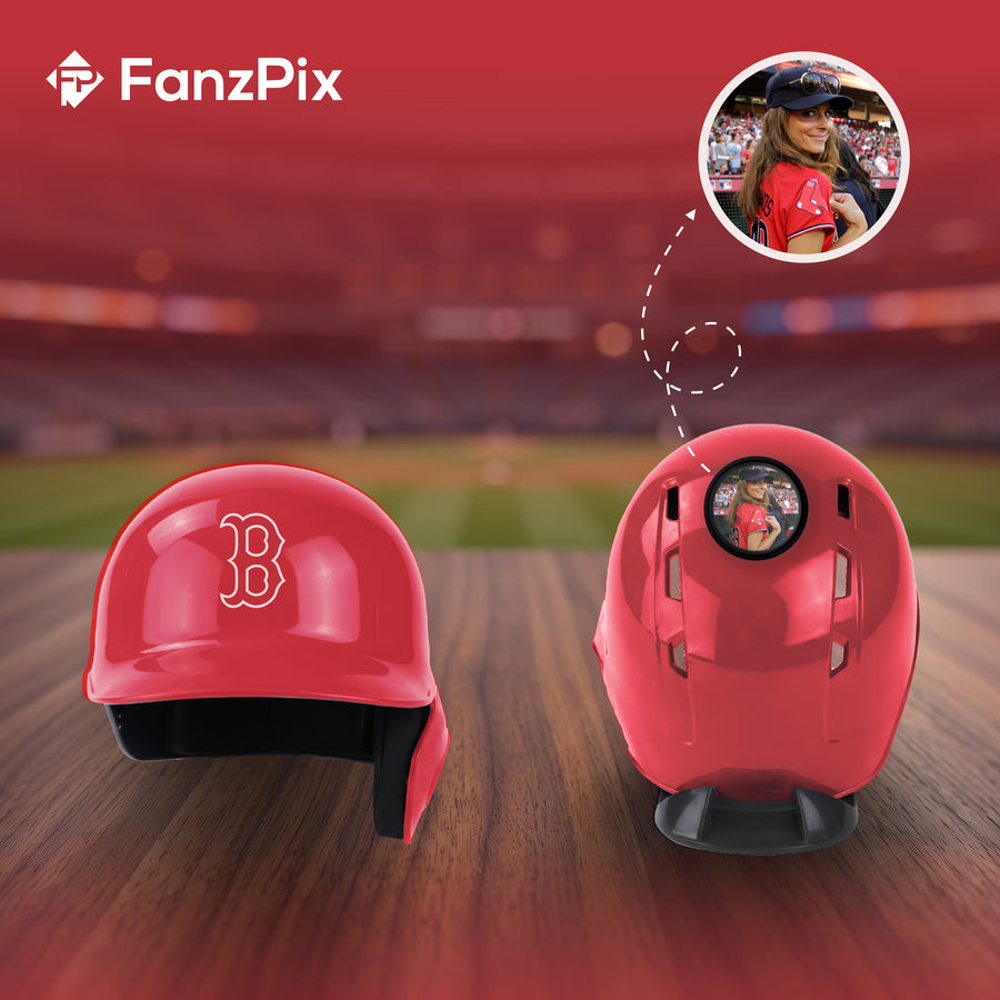 Boston Red Sox MLB Collectible Mini Batting Helmet