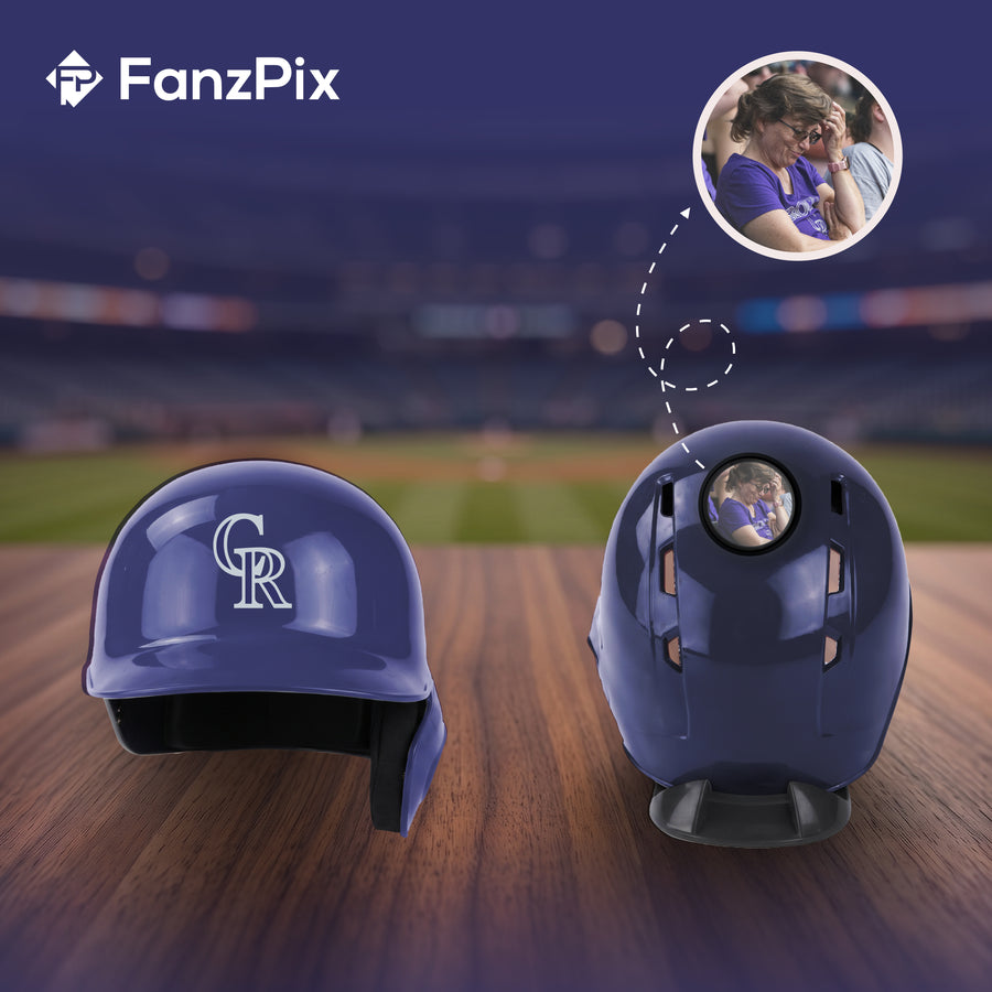 Colorado Rockies MLB Collectible Mini Batting Helmet