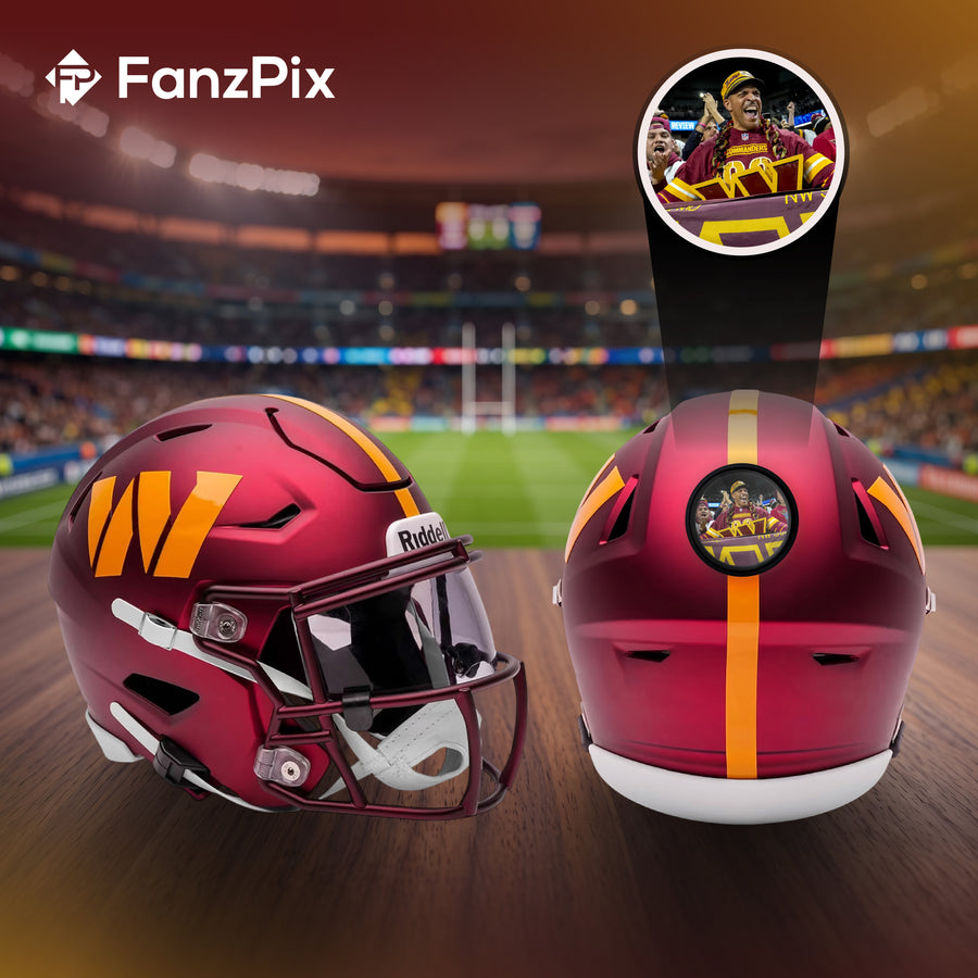 Washington Commanders NFL Mini Helmet - Picture Inside