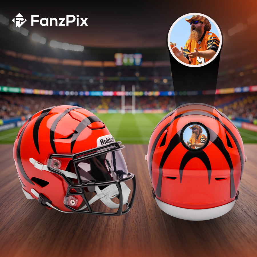 Cincinnati Bengals NFL Mini Helmet - Picture Inside