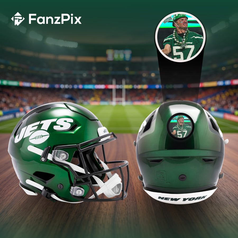 New York Jets NFL Mini Helmet - Picture Inside