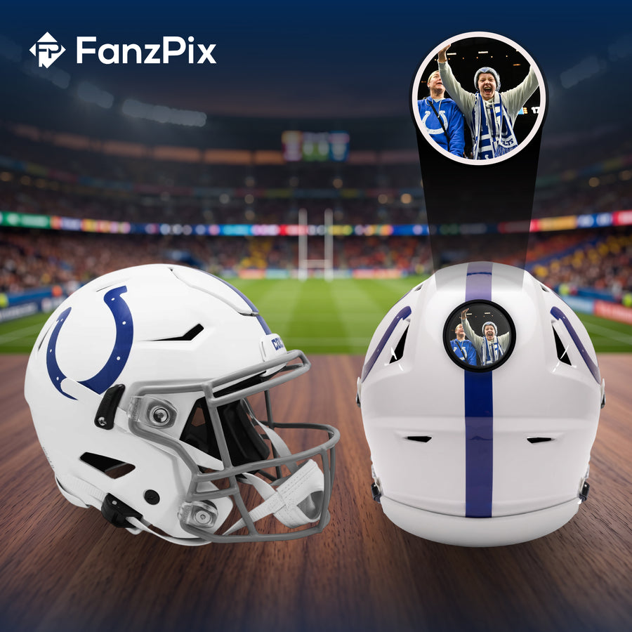Indianapolis Colts NFL Mini Helmet - Picture Inside