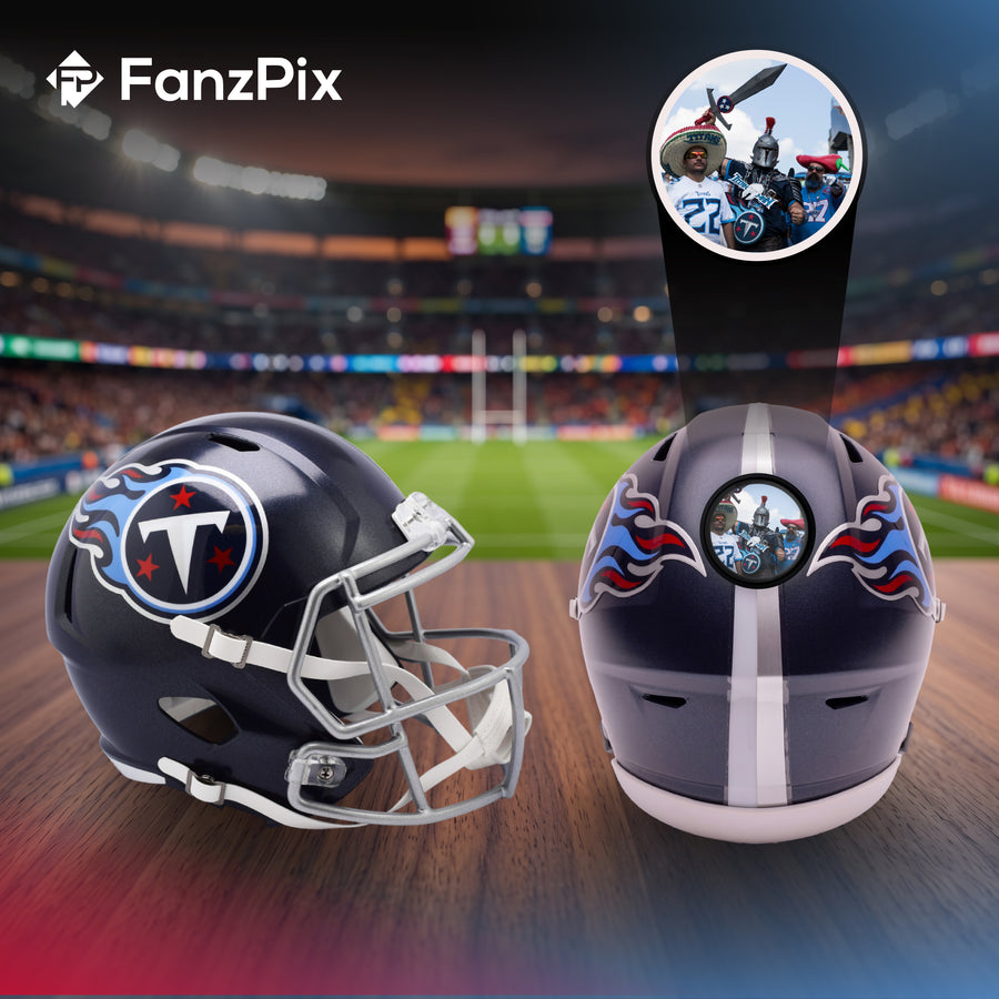 Tennessee Titans NFL Mini Helmet - Picture Inside