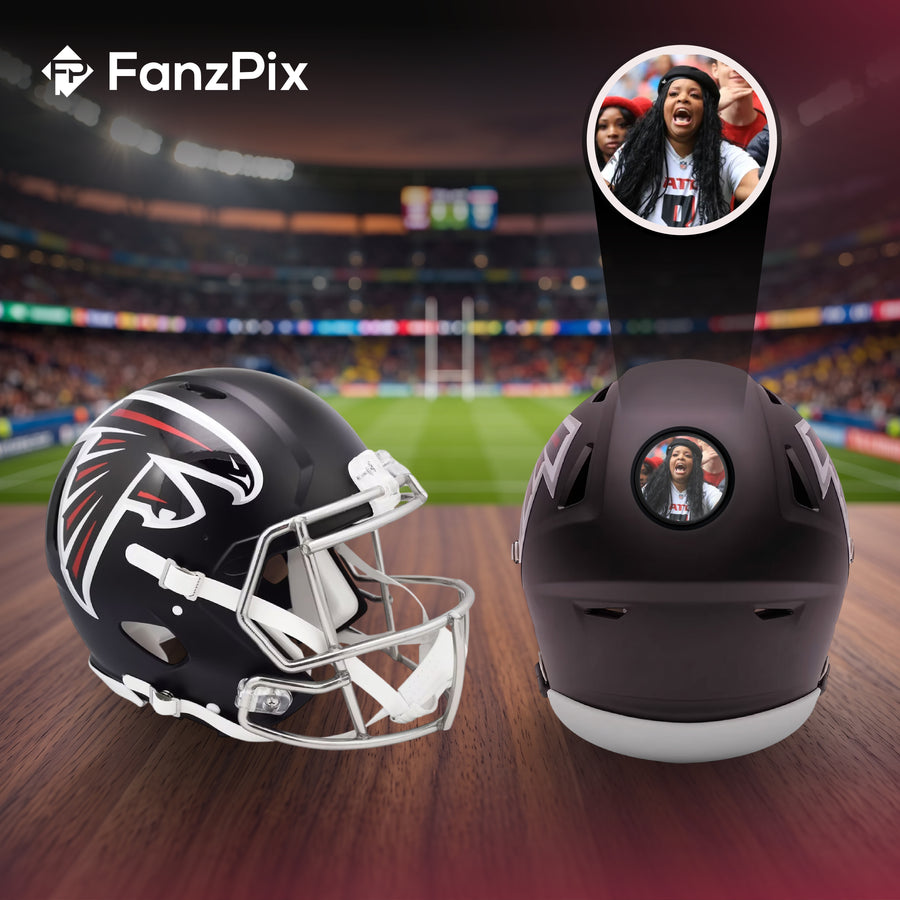 Atlanta Falcons NFL Mini Helmet - Picture Inside