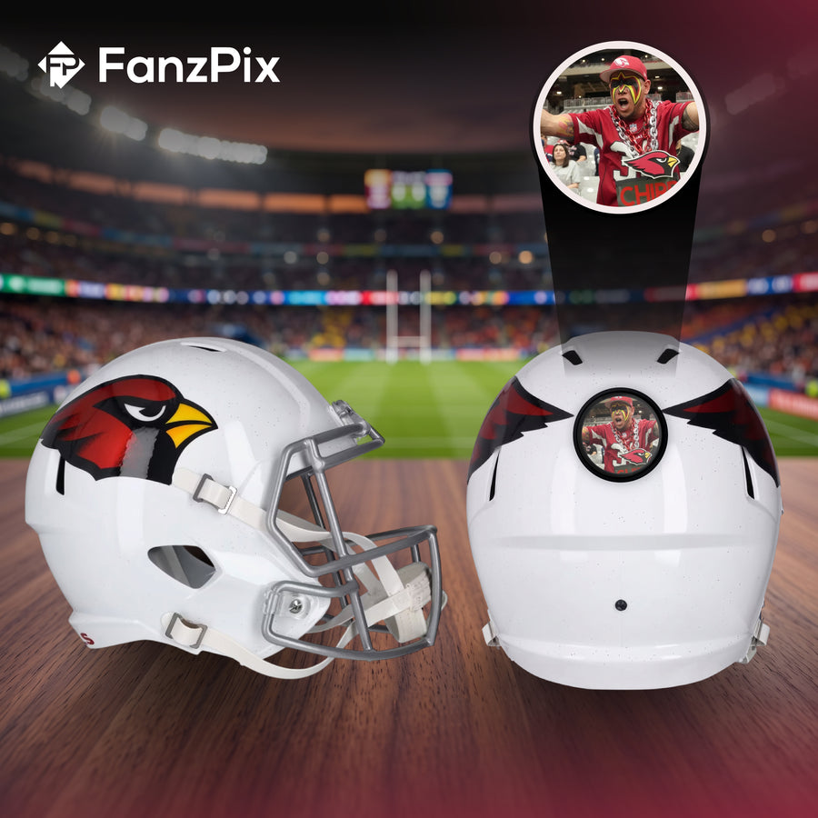 Arizona Cardinals NFL Mini Helmet - Picture Inside