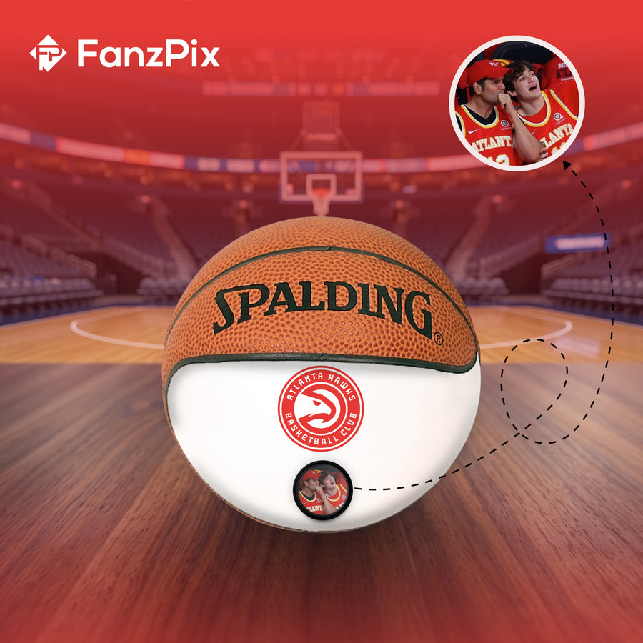 Hawks NBA Collectible Miniature Basketball - Picture Inside