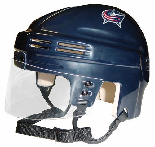 Columbus Blue Jackets - NHL Collectible Mini Helmet - Picture Inside - FanzPix