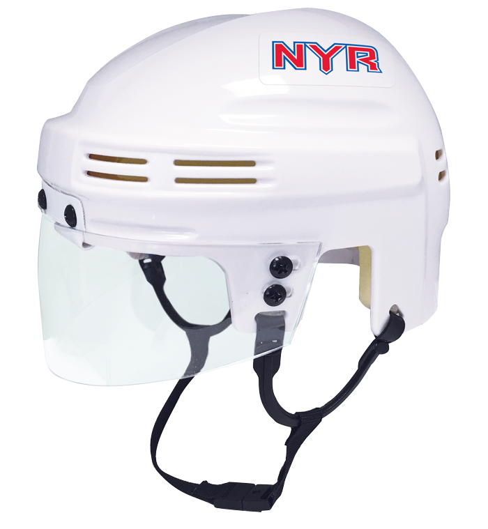 New York Rangers - NHL Collectible Mini Helmet - Picture Inside - FanzPix