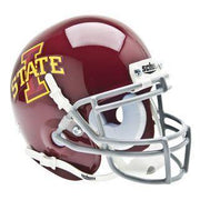Iowa State Cyclones College Football Collectible Schutt Mini Helmet - Picture Inside - Fanz Collectibles