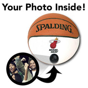 Heat NBA Collectible Miniature Basketball - Picture Inside - FANZ Collectibles - Fanz Collectibles