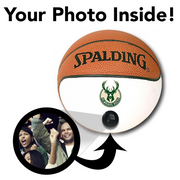 Bucks NBA Collectible Miniature Basketball - Picture Inside - FANZ Collectibles - Fanz Collectibles