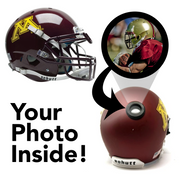 Minnesota Golden Gophers College Football Collectible Schutt Mini Helmet - Picture Inside - FANZ Collectibles - Fanz Collectibles