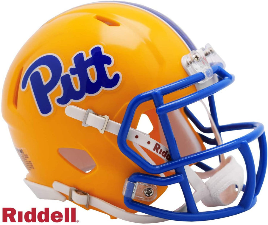 Pittsburgh Panthers College Football Collectible Riddell Mini Helmet - Picture Inside - FanzPix