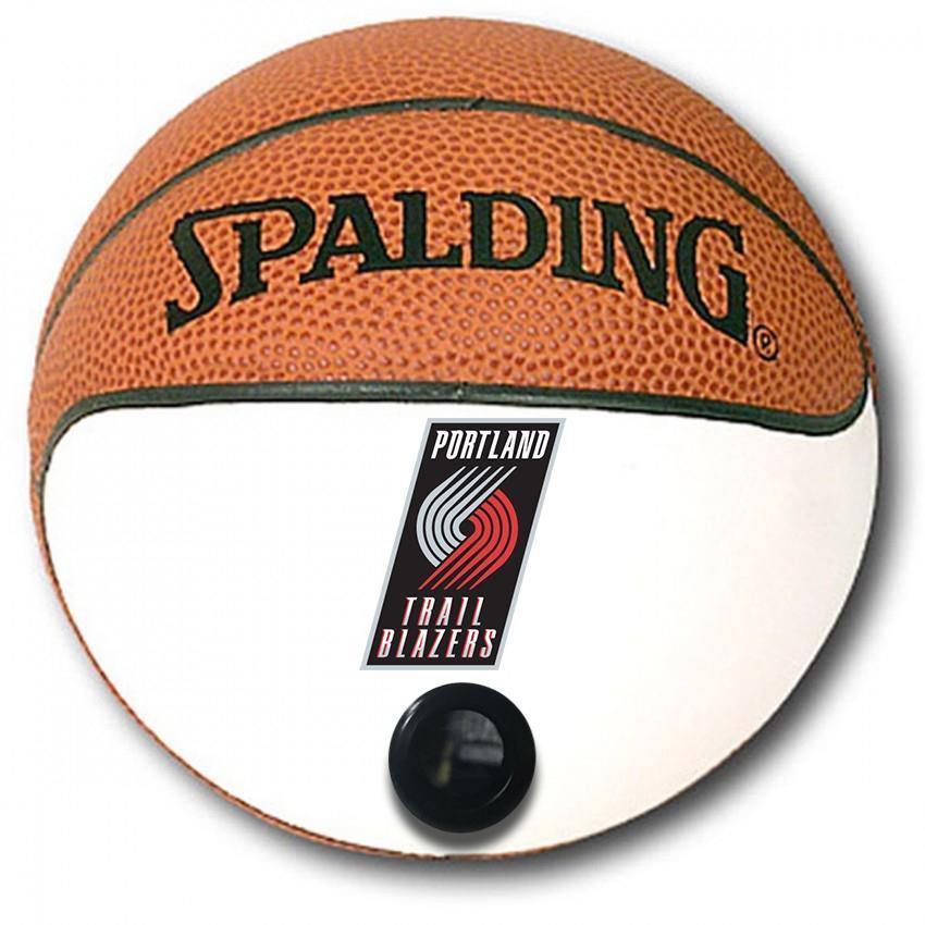 Trailblazers NBA Collectible Miniature Basketball - Picture Inside